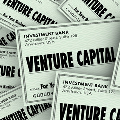Venture Capital Words Check Money New Company Business Investmen