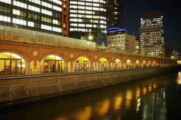 万世橋駅跡の夜景