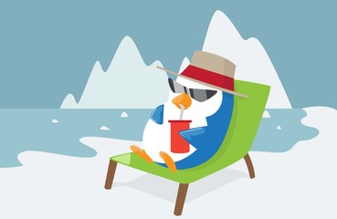 Penguin Relaxing