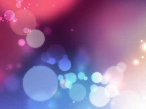 Colorful abstract background with aura and glitter