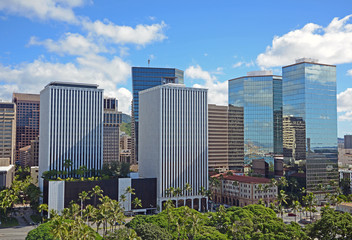 Downtown Honolulu, Hawaii