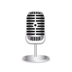 Vector microphone icon