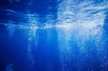 Abstract underwater background