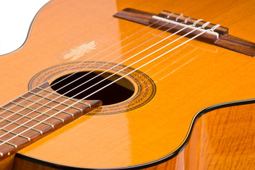 Guitar closeup