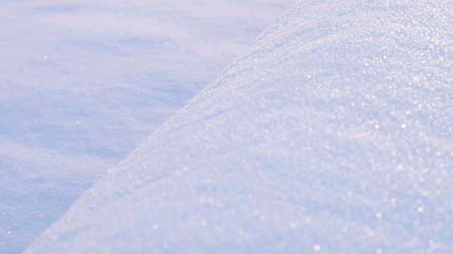 Tube under snow