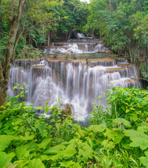 Fourth floor of Huay Mae Khamin waterfall