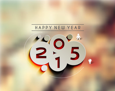 New Year 2015 Background.