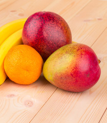 Citrus fruits with mango