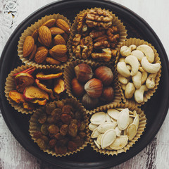 Nuts and dried fruits