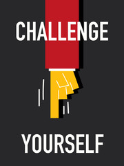 Word CHALLENGE YOURSELF