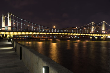 Fototapeta premium Ночной мост