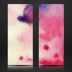 Colorful Abstract Background With Triangles.