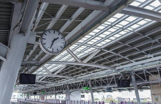 Clock in Train Sation