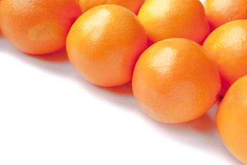 Orange and white