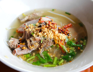 Tom yum noodle ,Thai Food.