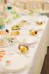 Decorated Festive Table