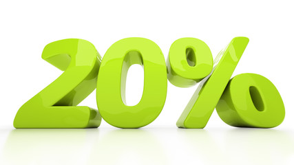 3D twenty percent