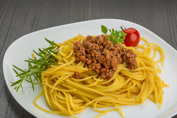 Spaghetti bolognese