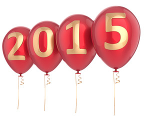 2015 New Year balloons party decoration