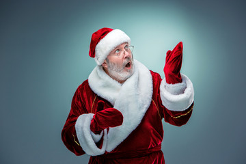 Surprised Santa Claus