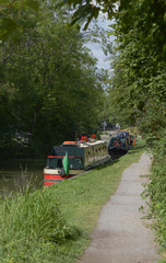 Kennet and Avon Canal at Devizes. England