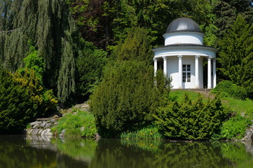 Der Pavillon im Bergpark in Kassel Wilhelmshöhe