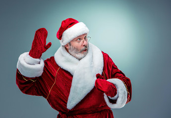 Surprised Santa Claus