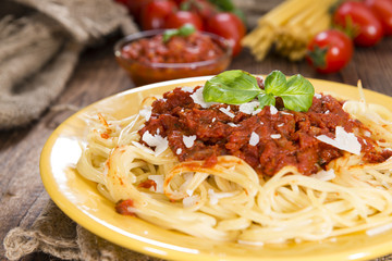 Spaghetti with Tomato Sauce