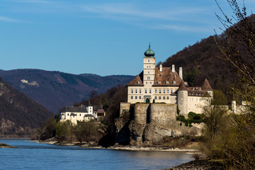 Fototapeta na wymiar Österreich, Niederösterreich, Schloss Schönbühel