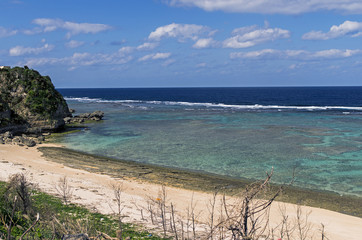 Fototapeta premium 沖縄 今帰仁村の海岸