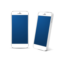 Vector Phone Cell Smart. Isolated on white background.