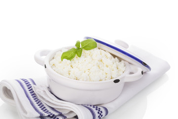 Fresh curd.
