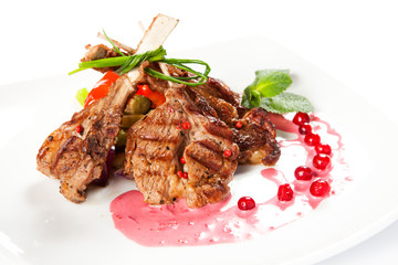 lamb with vegetables