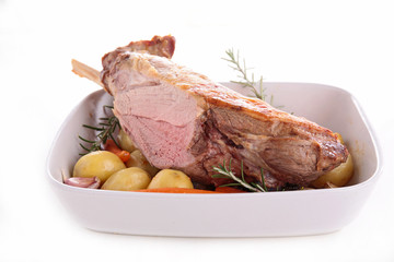 roast lamb of leg