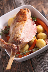 roast lamb of leg
