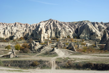 Ancient  autumn mountains of Turkey