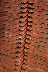 Stacks of Roof Tiles