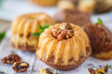 sweet walnut muffins