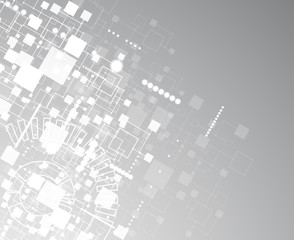 Abstract technology concept of business background.