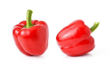 red pepper isolated on white background
