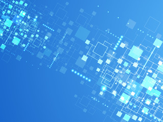 Abstract technology concept of business background.