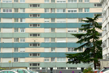 High-rise block of council flats