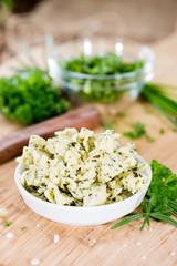 Herb Butter in a bowl