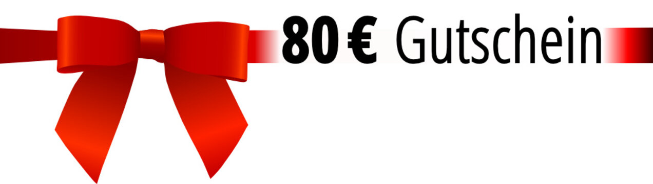 80 Euro Gutschein