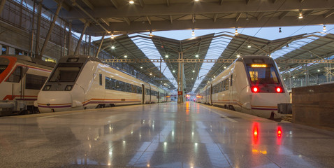 The Maria Zambrano Train station of Malaga