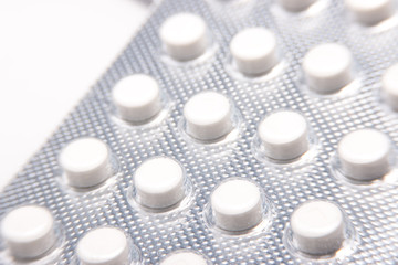 close up of pill