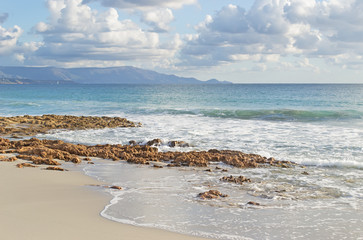 Fototapeta premium rocks by the foreshore