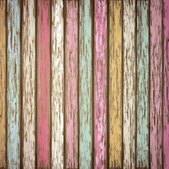 retro colorful wooden texture background