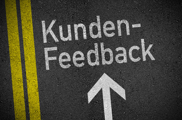 Asphalt mit Kundenfeedback