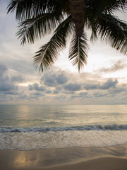 Fototapeta premium Sea sunrise in Koh Samui island
